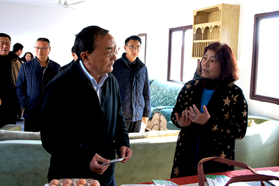 四川省委常委、省委農工委主任李昌平調研臺資企業