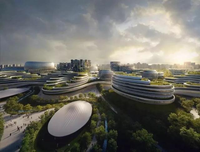 成都獨角獸島展覽會議中心接近完工，扎哈事務(wù)所打造科技新地標(biāo)